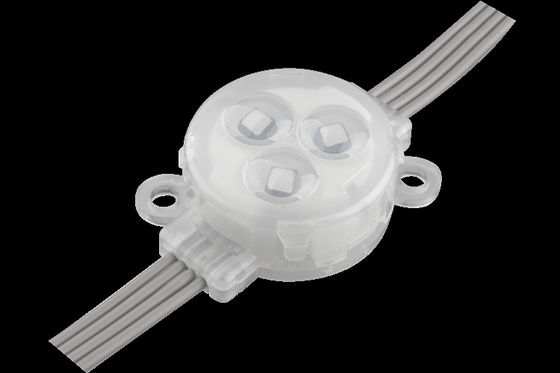 IP67 RGB RGBW Pixel Led Point Light IP67 12V RGB PC Shell Material Glue