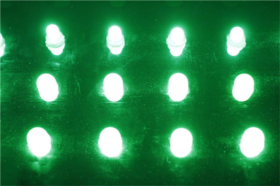 12mm 0.3W DC12V Square LED Pixel Module Đèn chống nước ngoài đơn màu