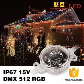 SMD5050 IP67 RGB LED Pixel Giáng sinh LED Strip Light 0.9Watt DC15V