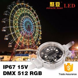 40mm 50mm DC24V Chống thấm RGB ánh sáng Pixel Light Để Chiếu Sáng Xây dựng