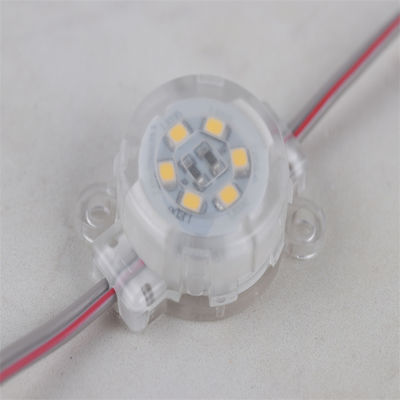 đèn LED điểm vĩnh viễn trang trí kỳ nghỉ Nhà đèn DC9V 0.75W 25mm ngoài trời chống nước đèn LED điểm RGBW