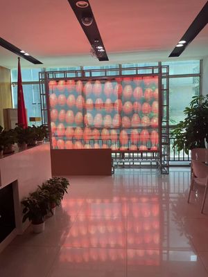 Màn hình LED sợi mềm dính Màn hình LED mỏng dính cho kính