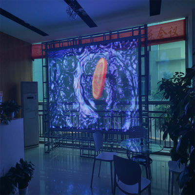 p6RGB Màu LED màn hình phim trong suốt trong nhà / ngoài trời hiển thị màn hình video