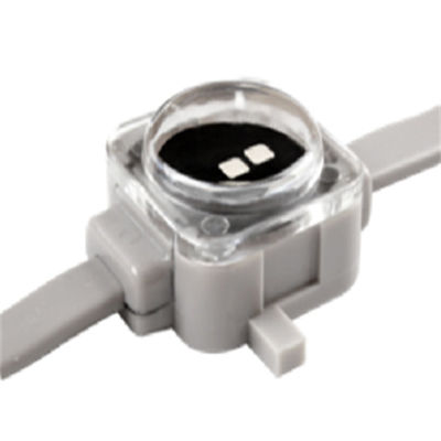 IP67 vĩnh viễn trang trí kỳ nghỉ Nhà đèn DC9V 0.5W 25mm ngoài trời chống nước đèn LED điểm RGBW