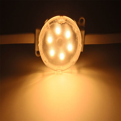 Có thể lập trình đầy đủ màu sắc 50mm LED Pixel Light cho trang trí Giáng sinh DC24V 1.5W IP67