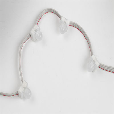Smart 12mm SMD5050 RGBW Pixel LED String Light IP67 Trang trí ngoài trời với thân đèn PC có màu sắc phát ra thay đổi