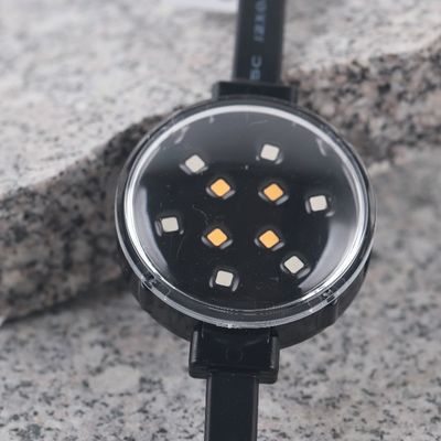 IP67 chống nước RGB 50mm SMD3535 DMX512 Smart Pixel đèn LED điểm cơ thể PC.