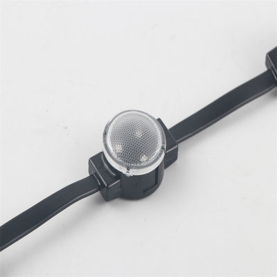 Không khí trang trí ngoài trời Ánh sáng Eave với vật liệu keo PC Không thấm nước IP67 Wifi Bluetooth Control RGB Đèn dải lễ hội