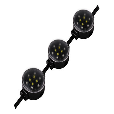 Không thấm nước SMD3535 PC Profile 1.5W DMX512 LED Pixel Light for Building Bridge Point Lighting
