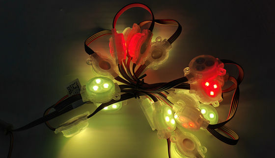 Giáng sinh đèn LED điểm điểm 30mm RGB chống nước đường ray