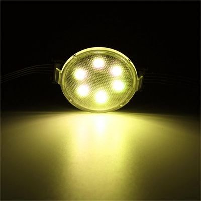 Ánh sáng Pixel Point ngoài trời LED Aluminum Channel Profile Track 50mm Diameter IP67 Đèn tòa nhà chống nước