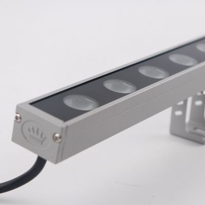 Ánh sáng xây dựng ngoài trời Máy rửa tường LED 18W với ống kính hai góc và góc chùm 10 * 60