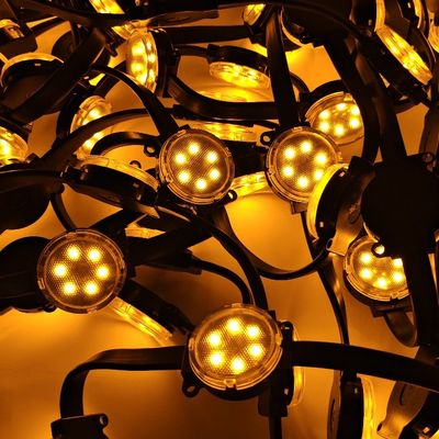 Độ sáng cao 50mm Pixel LED Point Light Single DMX 512 Theme Thiết kế trang trí