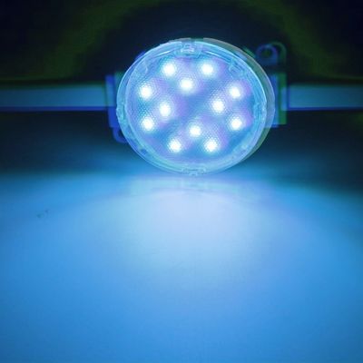 Chiếc đèn LED không thấm nước có đường kính lớn 50mm đa bóng đèn cho mặt tiền DMX512 Độ sáng cao