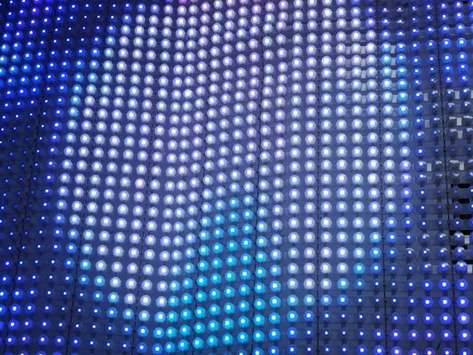 Màn hình lưới LED 20mm chống nước vĩnh viễn cho quảng cáo ngoài trời