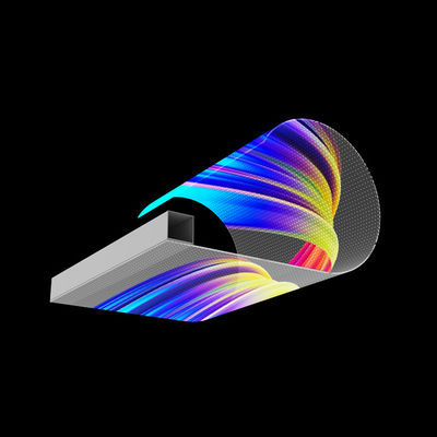 Pixel Pitch 16mm LED Màn hình phim trong suốt Mềm cho kính Đặt quảng cáo chơi
