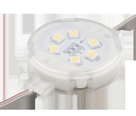 RGB đa màu thay đổi đèn LED điểm điểm sáng cho xây dựng nhà ánh sáng ngoài trời 24V IP67 chống nước 50mm