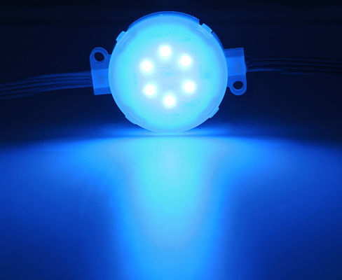 SMD5050 1.5W RGB LED Pixel Point Light cho Ánh sáng ngoài trời 50mm Tòa nhà IP67 Kiểm soát nước 24V