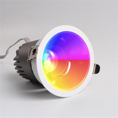 SPI USC290 LED 20W RGBW Glare Recessed G LED Spotlight Đèn sáng cho bề mặt phòng khách