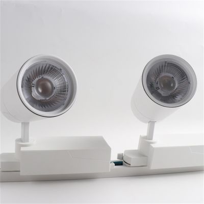 40W RGBW Magnetic Track Light , Magnetic Rail Cob Spotlight in Surface Mounted Design