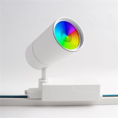 40W RGBW Magnetic Track Light, Magnetic Rail Cob Spotlight trong thiết kế gắn trên bề mặt