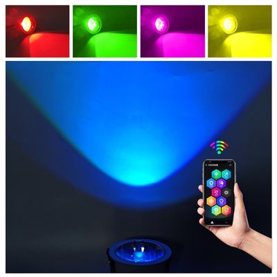 Wifi LED Đèn mặt dưới thông minh Đèn mặt dưới điều chỉnh Đèn mặt đất gắn 400LM SPI USC2904 Đèn nam châm trong nhà