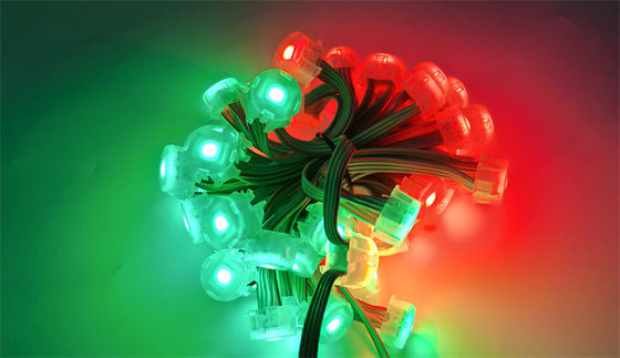 12V 20mm LED Pixel Lights for Outdoor Christmas Decor Long-Lasting Performance