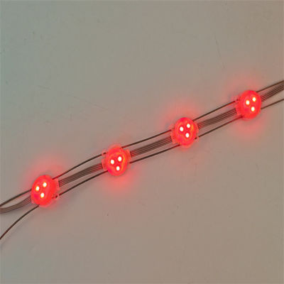 DC 12V 3 bộ SMD 5050 Diffused RGB LED Pixel, RGB LED Strip có thể trả lời 30mm led pixel point light