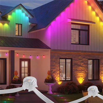 DC12V Addressable Christmas Permanent Outdoor Eaves Light Smart House Exterior Led Pixel Eave Light