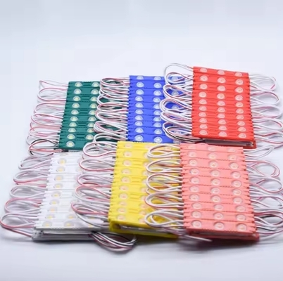 Module LED đa màu  Đèn nền phun  Độ sáng cao Chống thấm nước IP65 12V SMD 3535 Hoàn hảo cho Chữ nổi COB