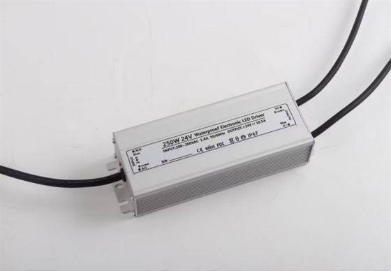 Nguồn điện LED DC12V bằng nhôm chống thấm nước hiệu suất cao 300W cho đèn LED