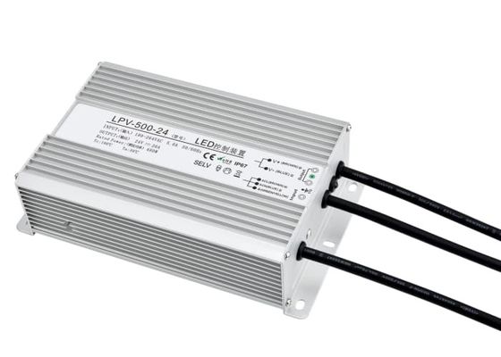 12V/24V/36V/48V 350W IP67 Không thấm nước đầu vào chuyển mạch nguồn điện đầu ra cho đèn LED ngoài trời