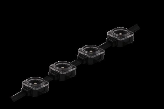 Nguồn sáng điểm 25mm RGB DC12V Biển quảng cáo Đèn chiếu sáng cảnh quan tòa nhà ngoài trời Nguồn sáng điểm LED chống thấm nước