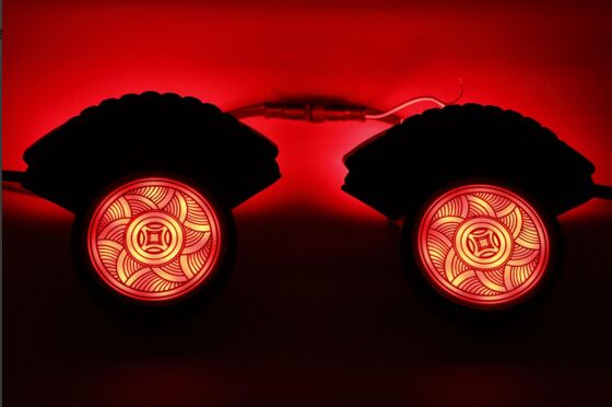 Nhà máy bán trực tiếp chất lượng cao đèn hội chợ 50mm DC24V IP67 RGBW Đèn LED Điểm giải trí Công viên Đèn LED