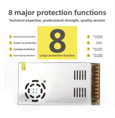 Bộ nguồn LED chất lượng cao, thiết kế chống nước, dùng cho đèn khẩn cấp, công suất 600W, điện áp 24V