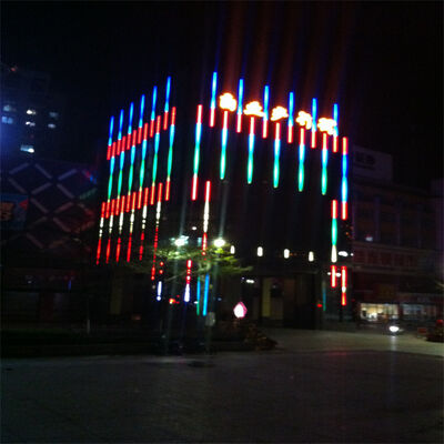 Full Color RGBW 30mm Pixel Light for Dynamic Building Lighting IP67 DC12V Dễ cài đặt