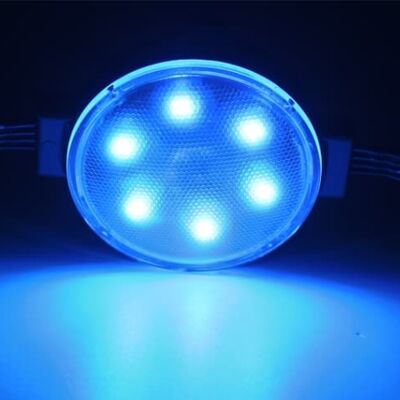 Đèn LED điểm RGBW 50mm 24V bằng vật liệu PC cho Trang trí Tòa nhà