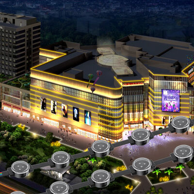 IP67 12V 30mm PC RGB Pixel LED Point Light for Outdoor Building Decoration