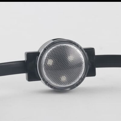 30mm 12V IP67 chống nước đèn LED điểm với góc chùm 120 độ và màu RGBW Được làm từ vật liệu PC
