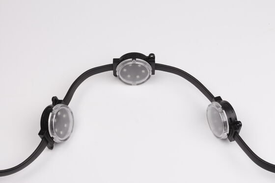40mm 24V 1.5W IP67 Đèn LED chống nước với góc chùm 120 ° và vật liệu PC chống tia cực tím