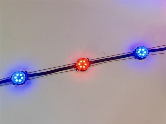 40mm 24V 1.5W IP67 Waterproof LED Point Light with 120° Beam Angle and UV Resistant PC Material