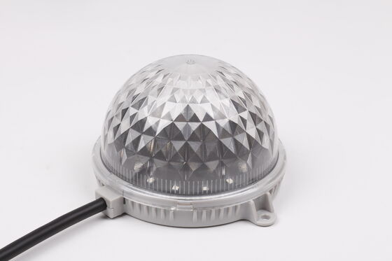 Đèn LED RGB điểm chống nước IP67 104mm DC24V Chất liệu PC linh hoạt