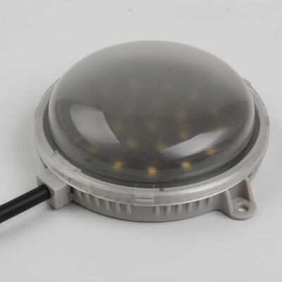 IP67 Kiểm soát nước 100mm DC24V SMD3535 Đèn điểm LED vật liệu PC Đèn linh hoạt