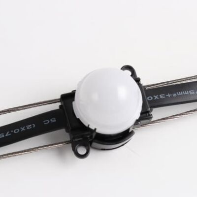 Đèn LED điểm 30mm DC12V SMD3535 IP67 chống nước, chất liệu PC, chiếu sáng linh hoạt
