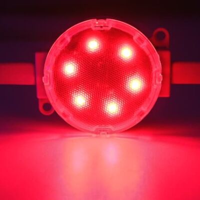 Vật liệu PC linh hoạt Đèn điểm LED 50mm Chiều kính IP67 Kiểm soát nước 24V SMD3535 Thích hợp cho ánh sáng trong nhà và ngoài trời