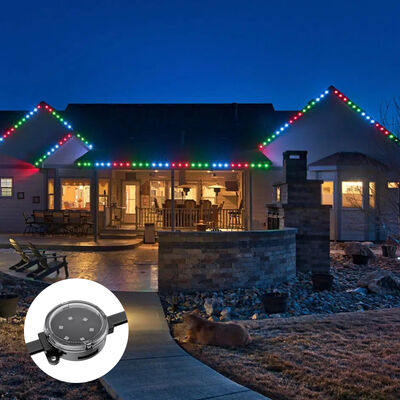 Đèn LED Pixel chống nước DC48V 40mm RGBW IP67 dùng để chiếu sáng trang trí trong nhà và ngoài trời