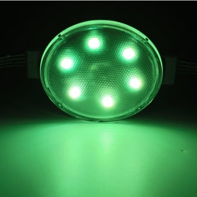 50mm DC24V SMD3535 IP67 Đèn LED chống thấm nước Điểm sáng bằng nhôm Trang trí mặt tiền nhà ở