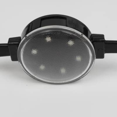IP67 ngoài trời 40mm 2W RGBW LED Point Light Source Featuring 48V DMX Control cho trang trí mặt tiền khách sạn