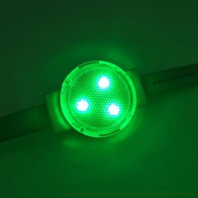 IP67 Đèn LED điểm 30 mm DC24V RGB chống thấm nước Đèn pixel SMD3535 để chiếu sáng kiến ​​trúc mặt tiền tòa nhà thương mại