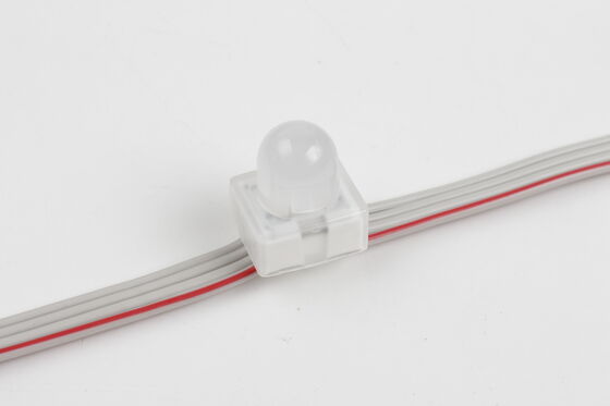 12mm RGB SMD5050 Đèn điểm LED IP67 DC5V Thông qua lỗ Anchor Pixel Light với góc chùm 160
